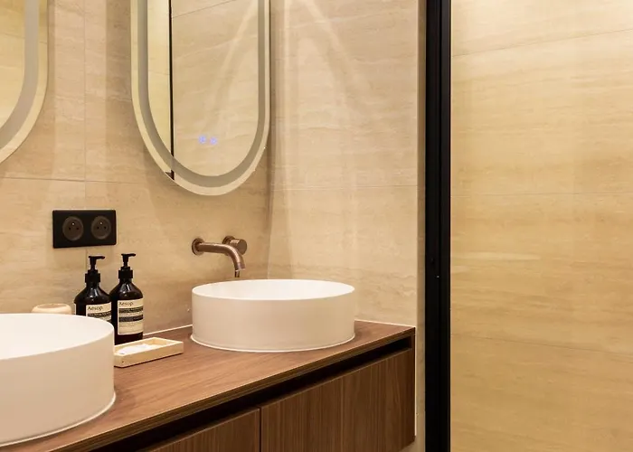 Luxurious A-c Flat - 2p - Bastille-le Marais 巴黎